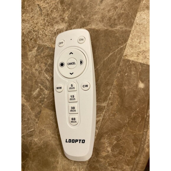 LDOPTO Under Cabinet Lights Replacement Remote Control Only Tested Works - Picture 2 of 4